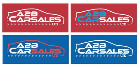A2B Car Sales Logo