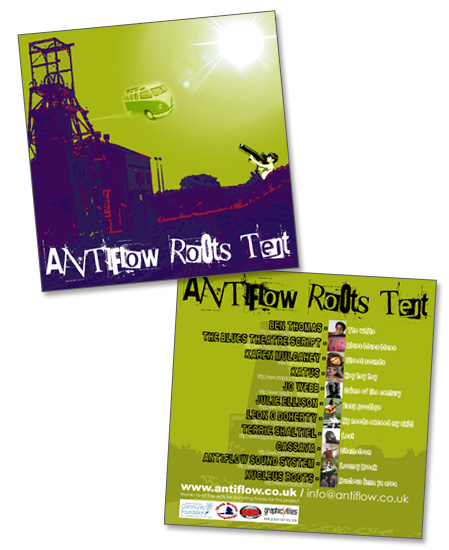 Antiflow Roots Tent CD Cover