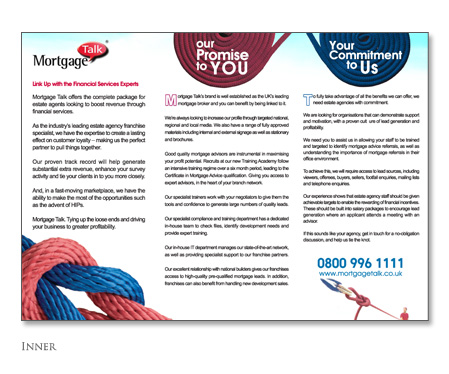 A4 Gatefold Leaflet