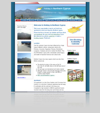 Recent Work - Northern Cyprus Website