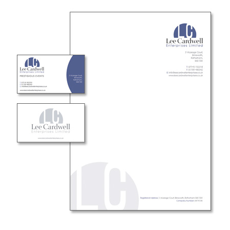 Lee Cardwell Enterprises Stationary