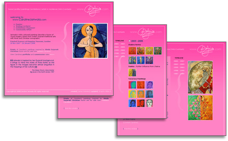 Caroline Jariwala Website Revamp